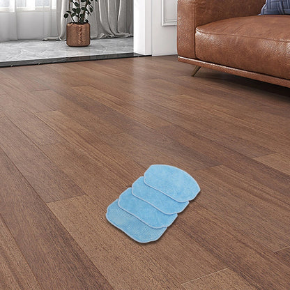 Set of 4 Mop Cloths for Cecotec Conga 999 Robot Vacuum