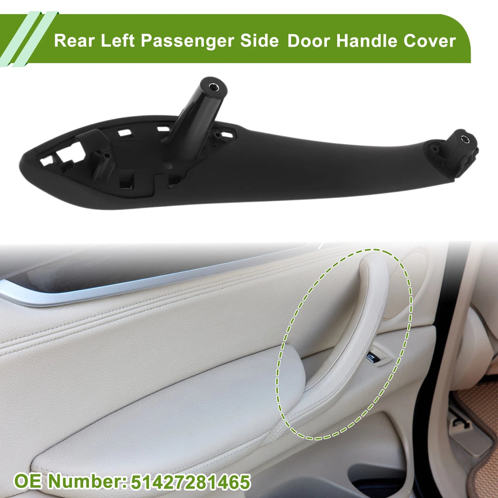 Door Panel Handle Pull Trim Cover Replacement for BMW 3 Series (2012–2018)