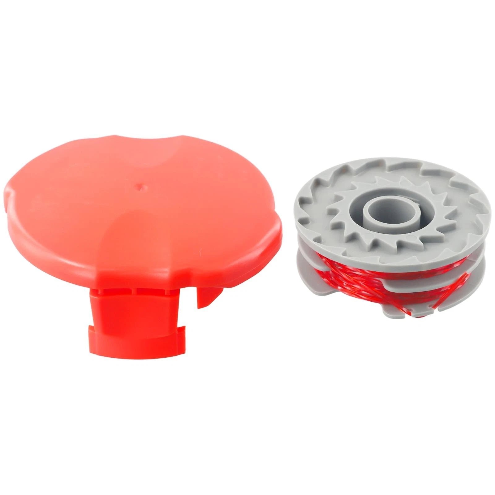 Double Auto Feed Spool & Line & Cap Cover for Flymo FLY021 FLY060 (–)