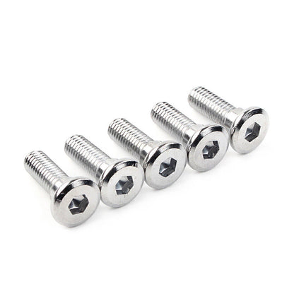 5x M8x25mm Steel Hex Socket Brake Rotor Screws Fasteners