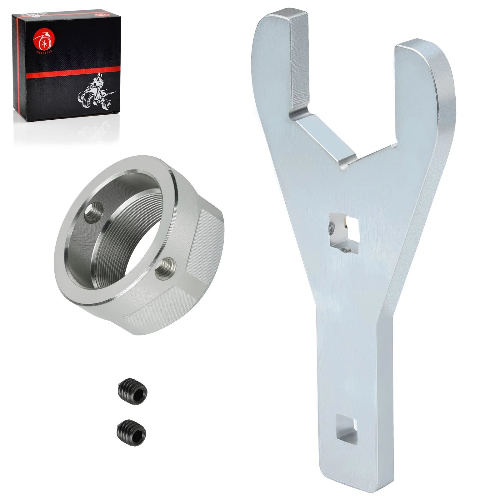 Set of 2 Axle Nut Wrench Tools for Yamaha Raptor 350 (2004–2013)