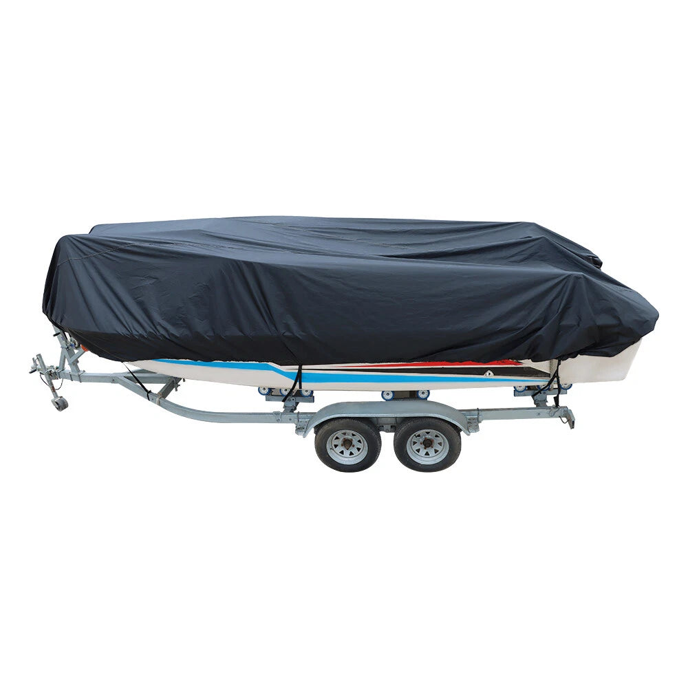 Boat Cover for V-Hull Runabouts 11-22ft (90"-100") 210D