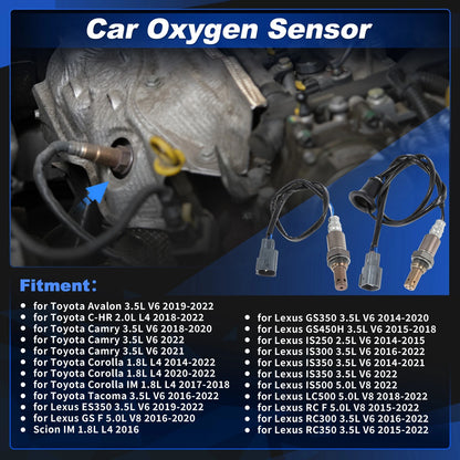 Oxygen Sensor Upstream Downstream for Toyota Camry 3.5L V6 (2018–2020)
