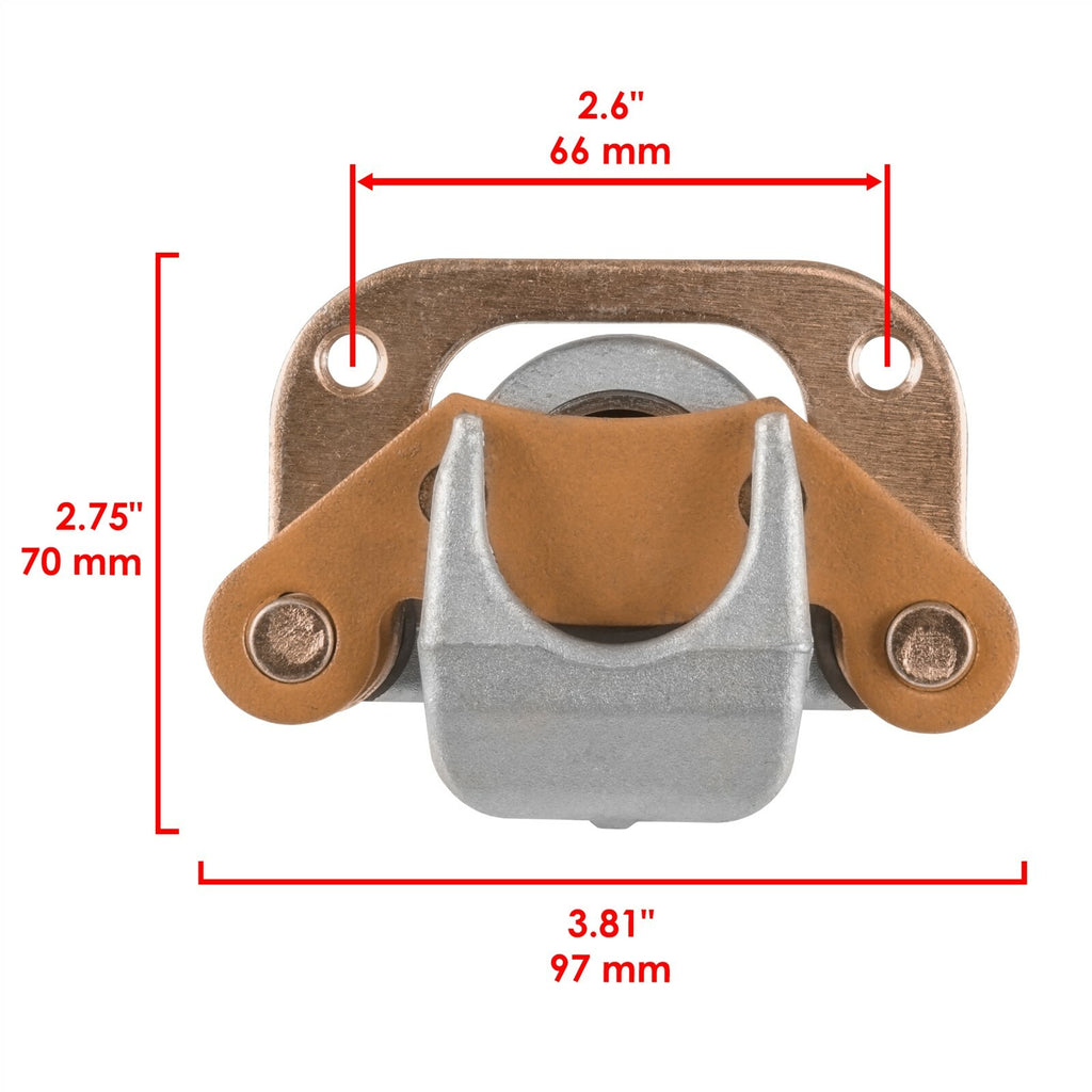 Brake Calipers With Brake Discs Front Left and Right for Polaris 400L 2X4 (1994)