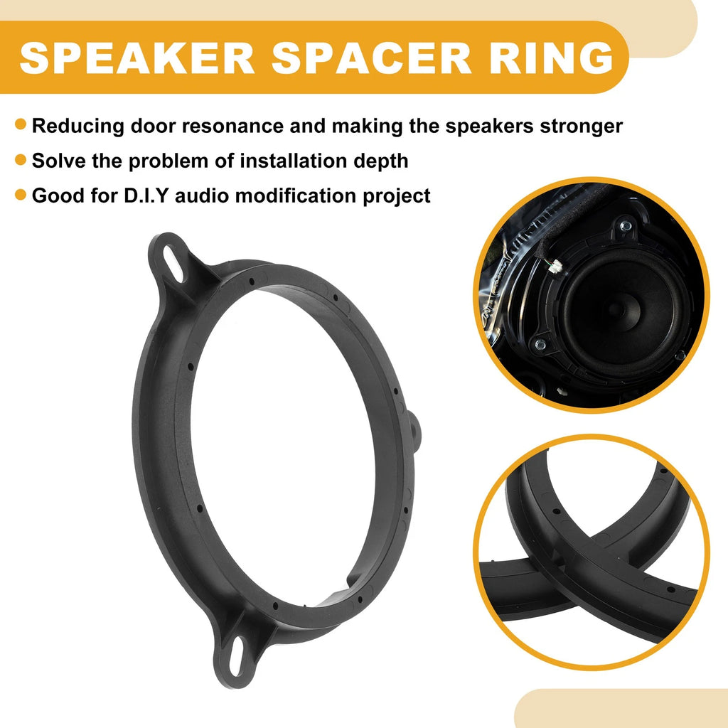 Tweeter Speaker Spacer Ring Adapter for Mazda CX-5 (2013–2022) 2 Set