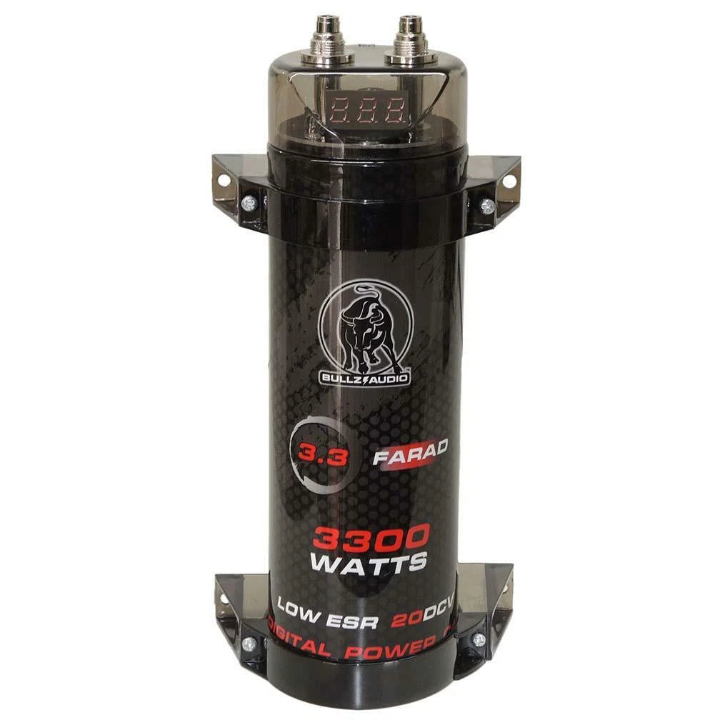 Bullz Audio BCAP3.3 Power Capacitor for Universal Applications (3.3 Farad)