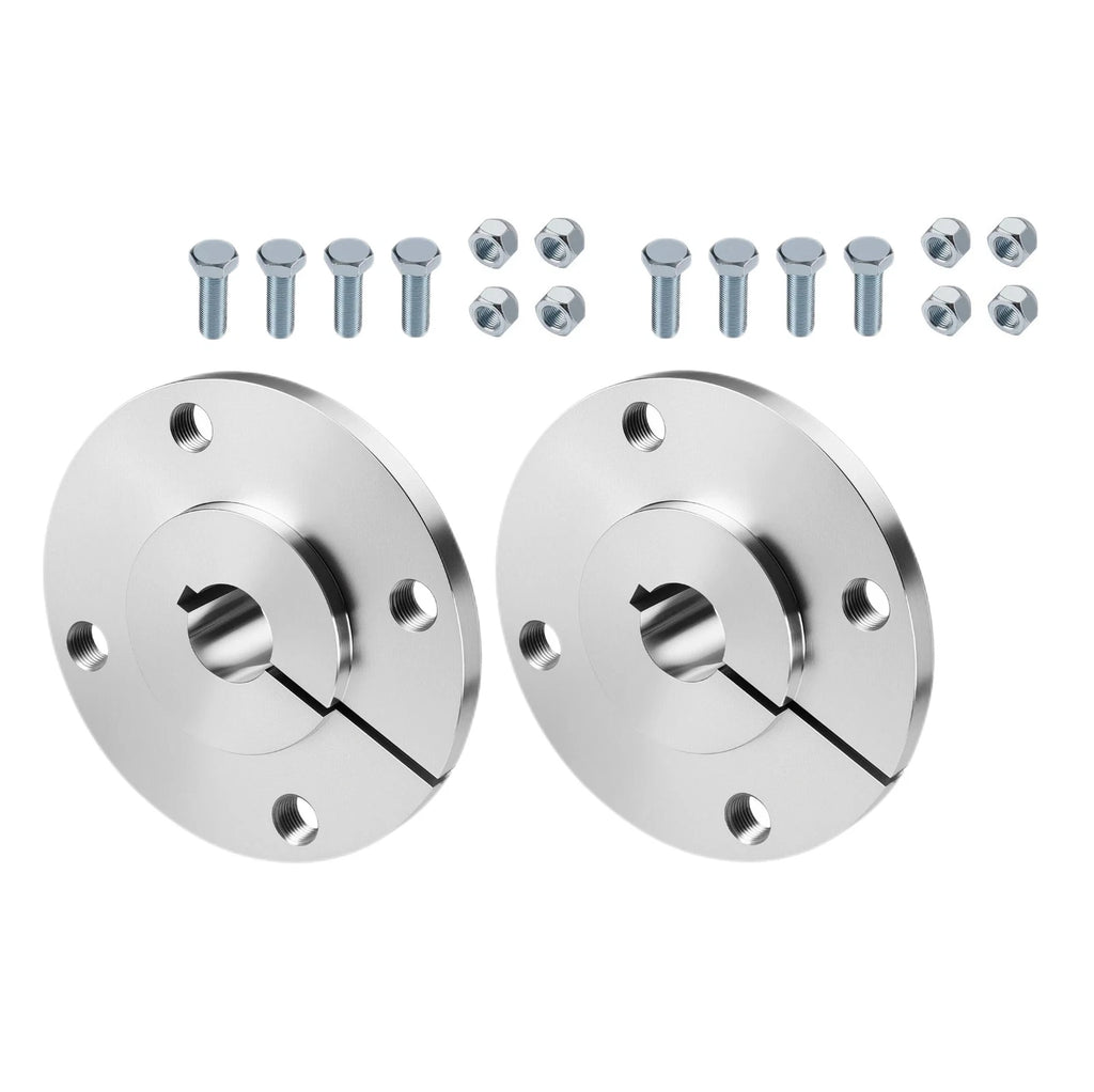 2 Rear Axle Aluminum Wheel Hubs for Go Kart Off Road Cart (1" Bore)