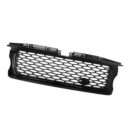 Front Upper Bumper Mesh Grille for Range Rover Sport (2005–2009) Black