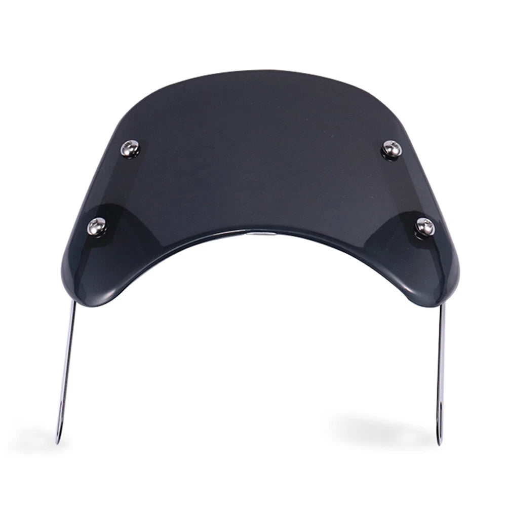 Universal Motorcycle Headlight Windshield for 5-7'' Round Headlamp