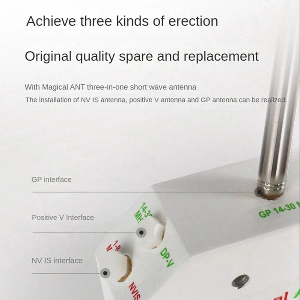 Compact Shortwave Antenna for Outdoor Activities
