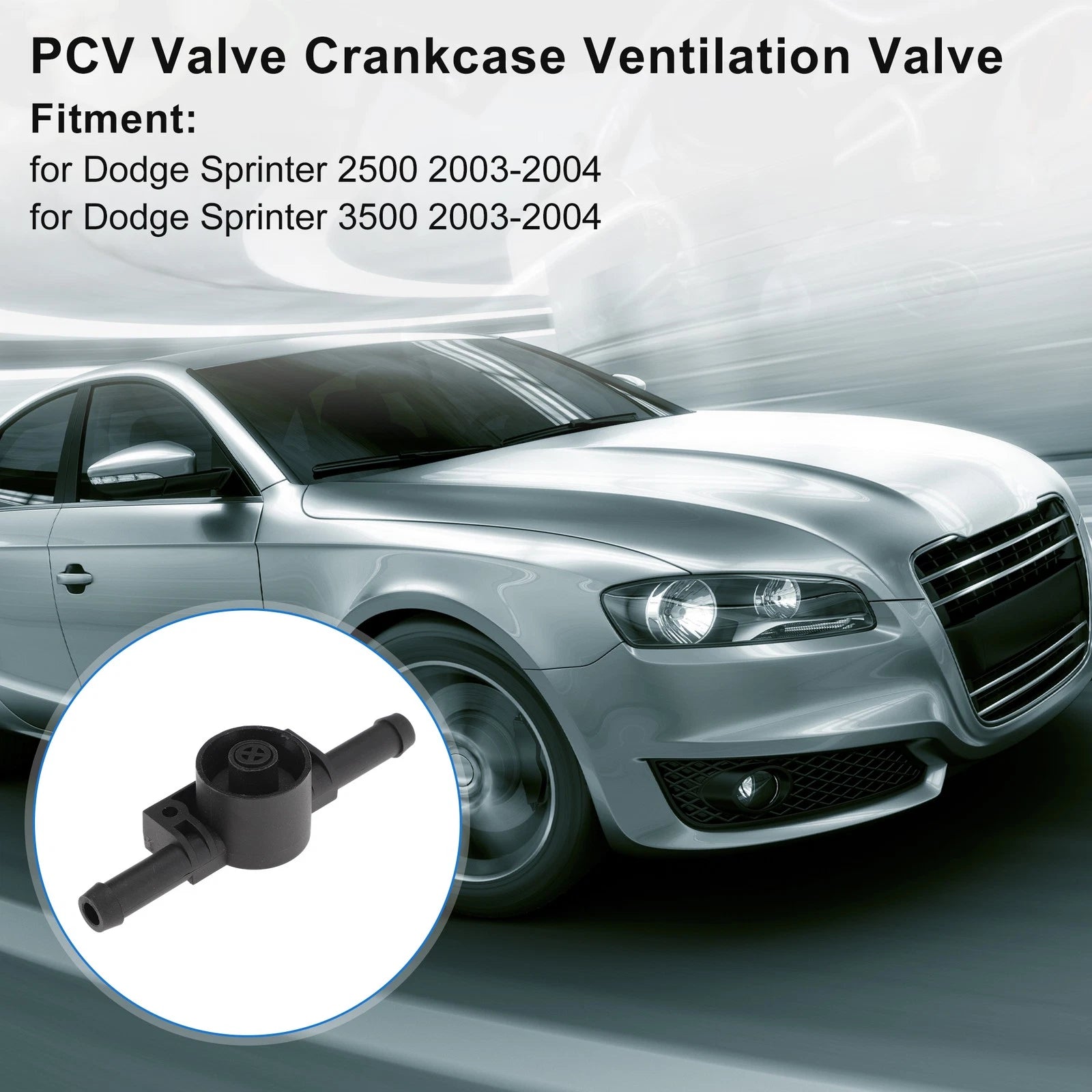 PCV Valve for Dodge Sprinter 2500 (2003–2004) No.6110780249