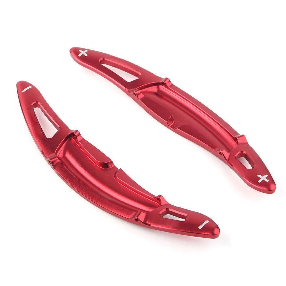 Steering Wheel Shift Paddle Extensions for Porsche 911 Carrera - Red