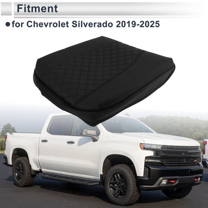 Car Center Console Cover Replacement for Chevrolet Silverado (2019–2025)
