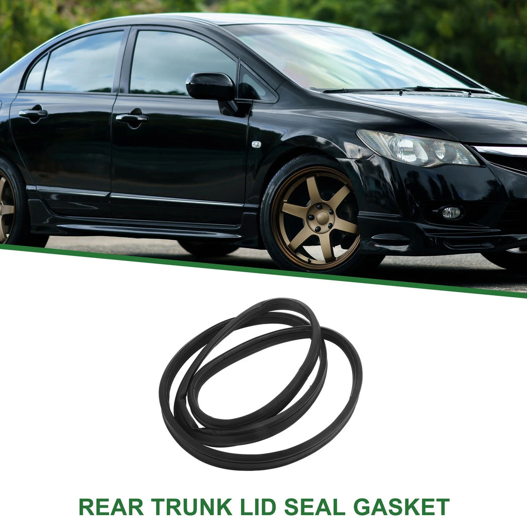 1pc Rear Trunk Weatherstrip Seal Strip Replacement for Honda Civic (2012–2015)