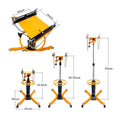 2 Stage Hydraulic Transmission Jack for Universal Use (1300lbs)