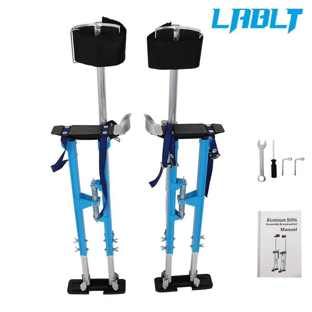 Adjustable Aluminum Drywall Stilts 36-48 Inch