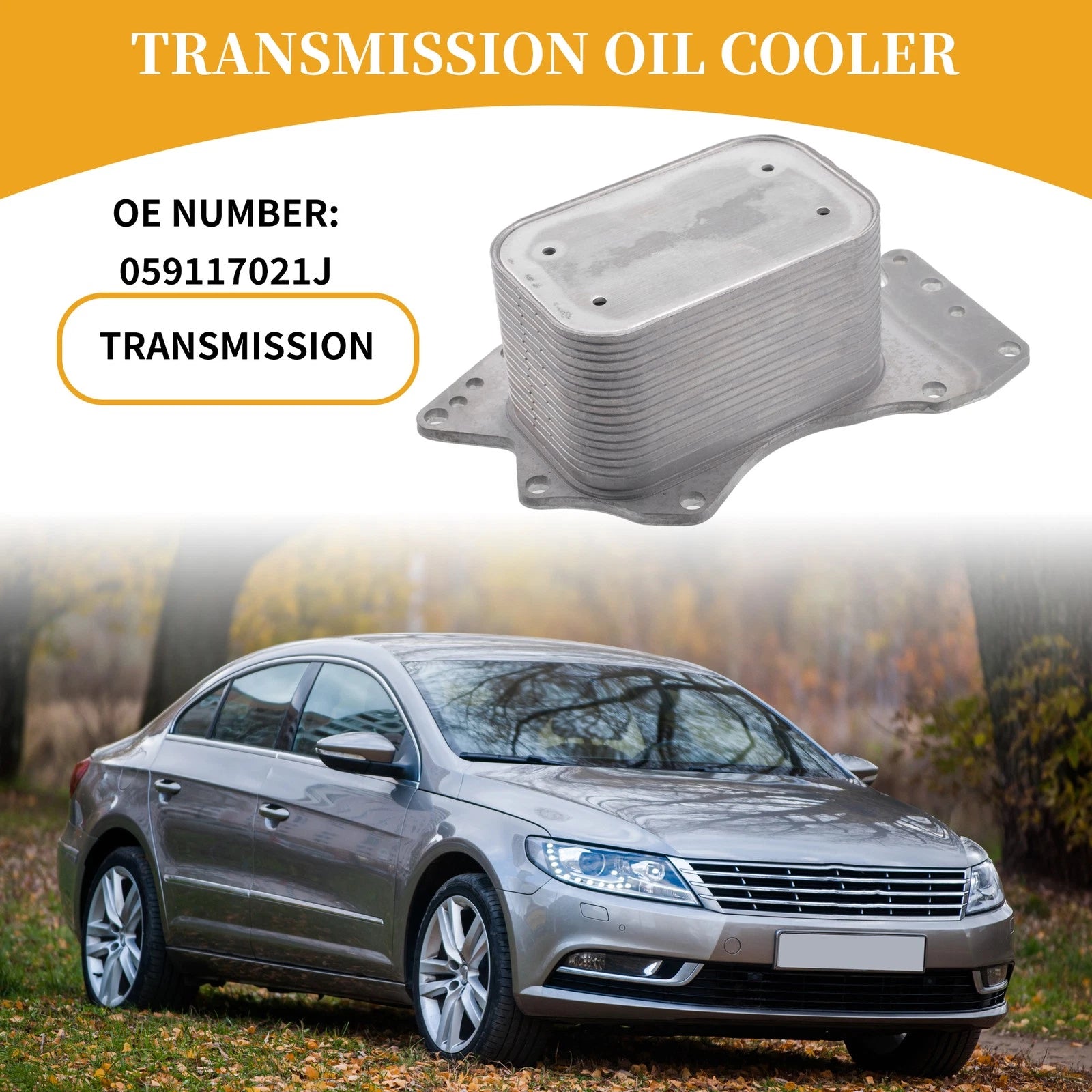Engine Oil Cooler for Volkswagen Touareg (2004–2018)