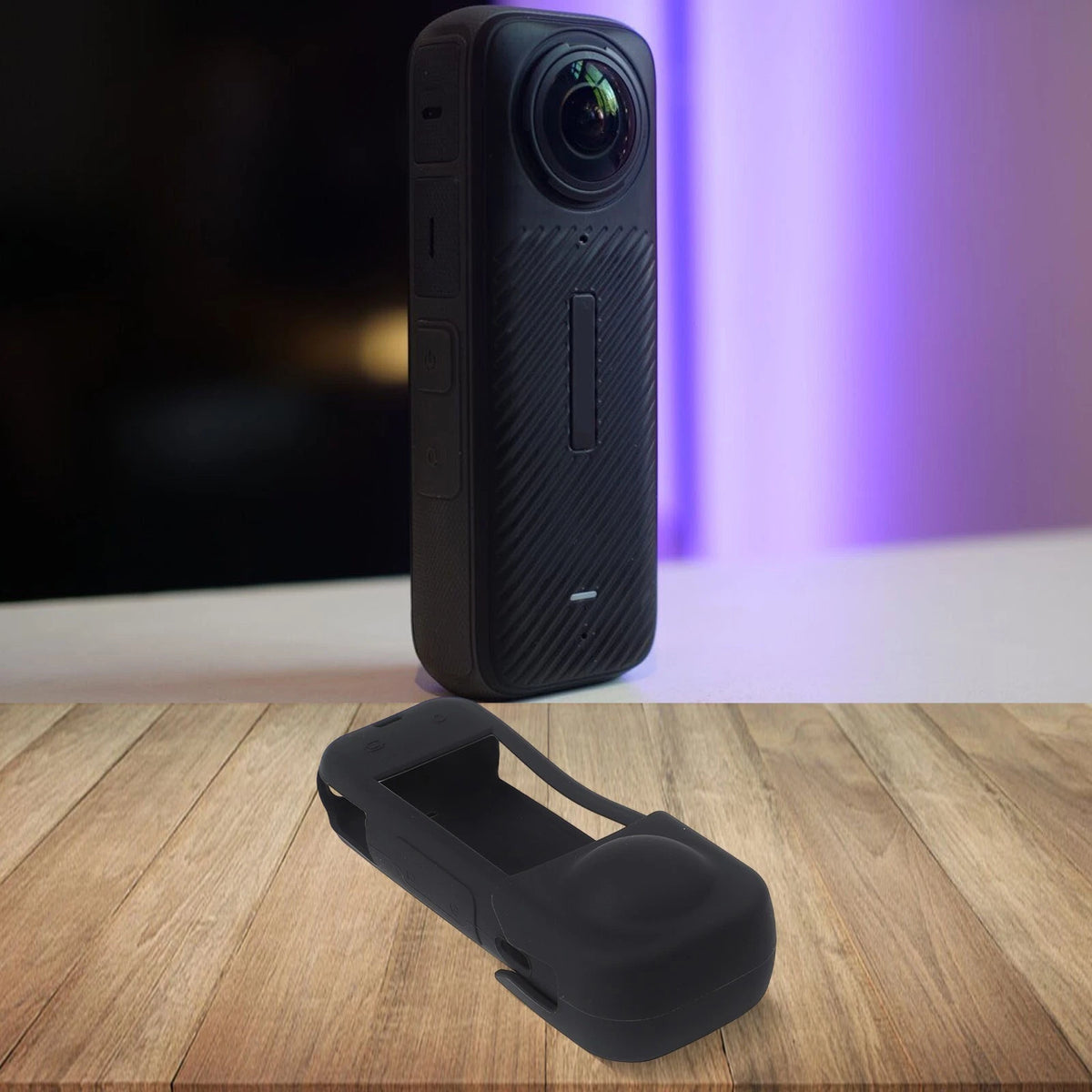 Case for Insta360 X5 Action Camera (2015–2023) Soft Silicone with Lens Cover
