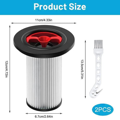 2X Vacuum Cleaner Filter Set for Bosch Series 8