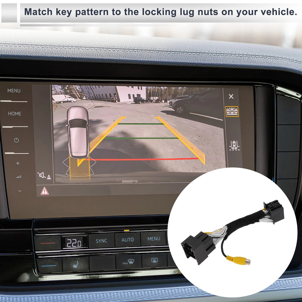 Rear View Camera Adapter Wire Harness Cable for Ford Focus (2019–2020)