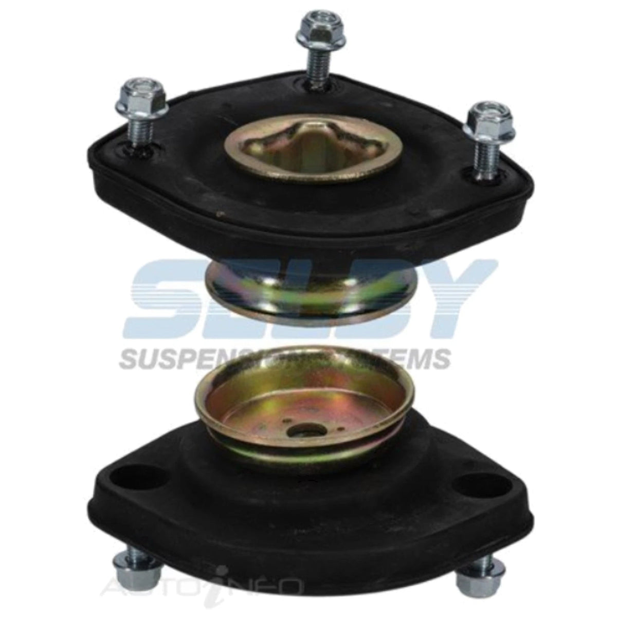 Set of 2 Rear Strut Mounts for Hyundai Coupe RD 1996–2002 (G4GF)