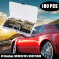 Fender Liner Splash Guard Tapping Screw Bolt U Clips for VW Audi (100pc)
