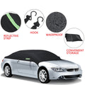 Car Half Body Cover for All Vehicles (190T, Outdoor, Waterproof, UV Protection)