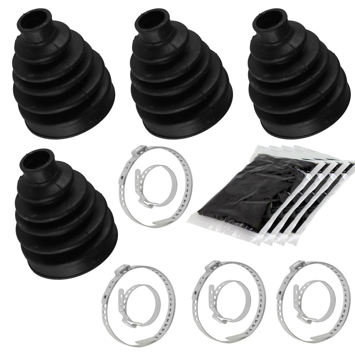 CV Boot Kit Rear Axle Outer Inner for Can-Am Defender Max 1000 4X4 (2017–2021)