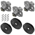 Deck Spindles with Pulleys Replacement for Simplicity Snapper (2000–2000)