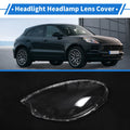 Headlight Lens Cover for Porsche Macan (2014–2018) PC Clear