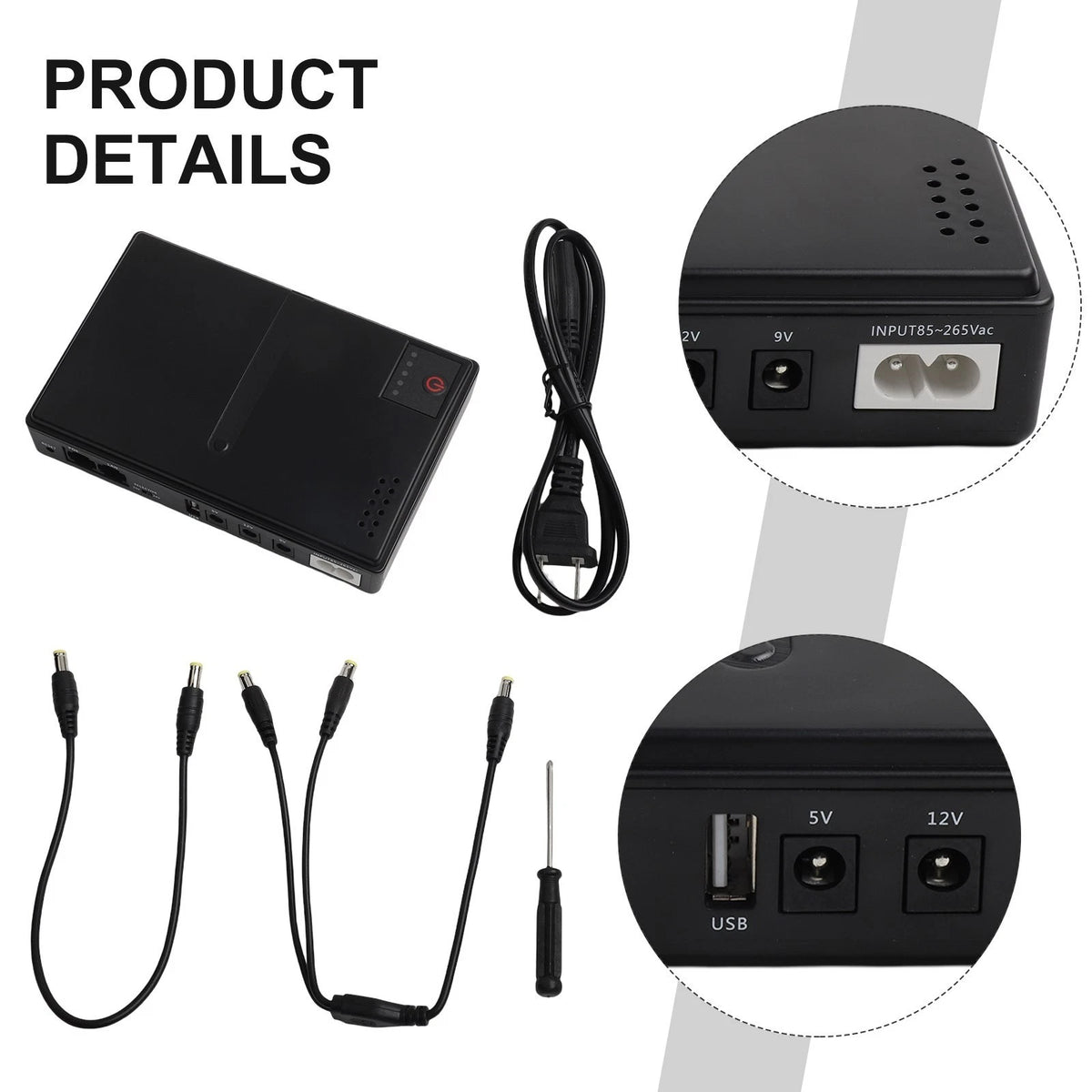 Portable Uninterruptible Power Supply for Mobile Office Needs