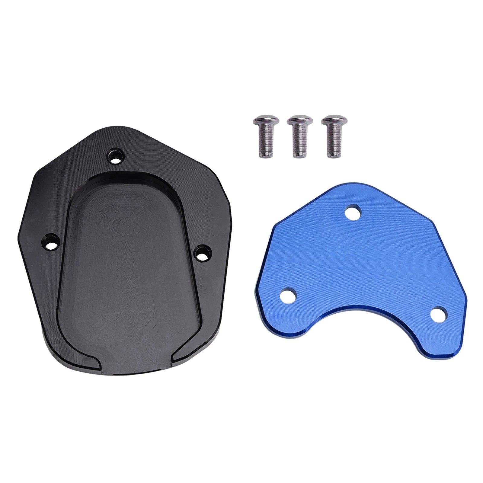 Kickstand Enlarger Plate Pad for Tiger Sport 660 (2022–2025) Blue