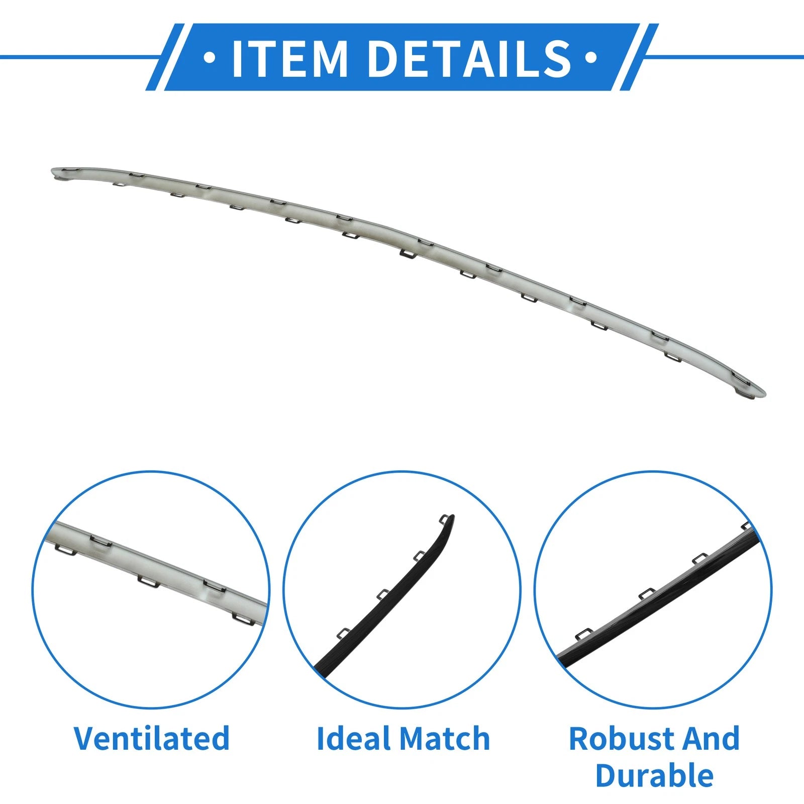 Bumper Grille Trim Garnish Replacement for Mercedes-Benz W213 E-Class (2021–2024)