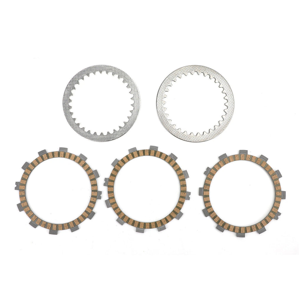 Clutch Kit Steel & Friction Plates for Suzuki PV50 RMX50 ZR50 TS50 SMX50 (T9)