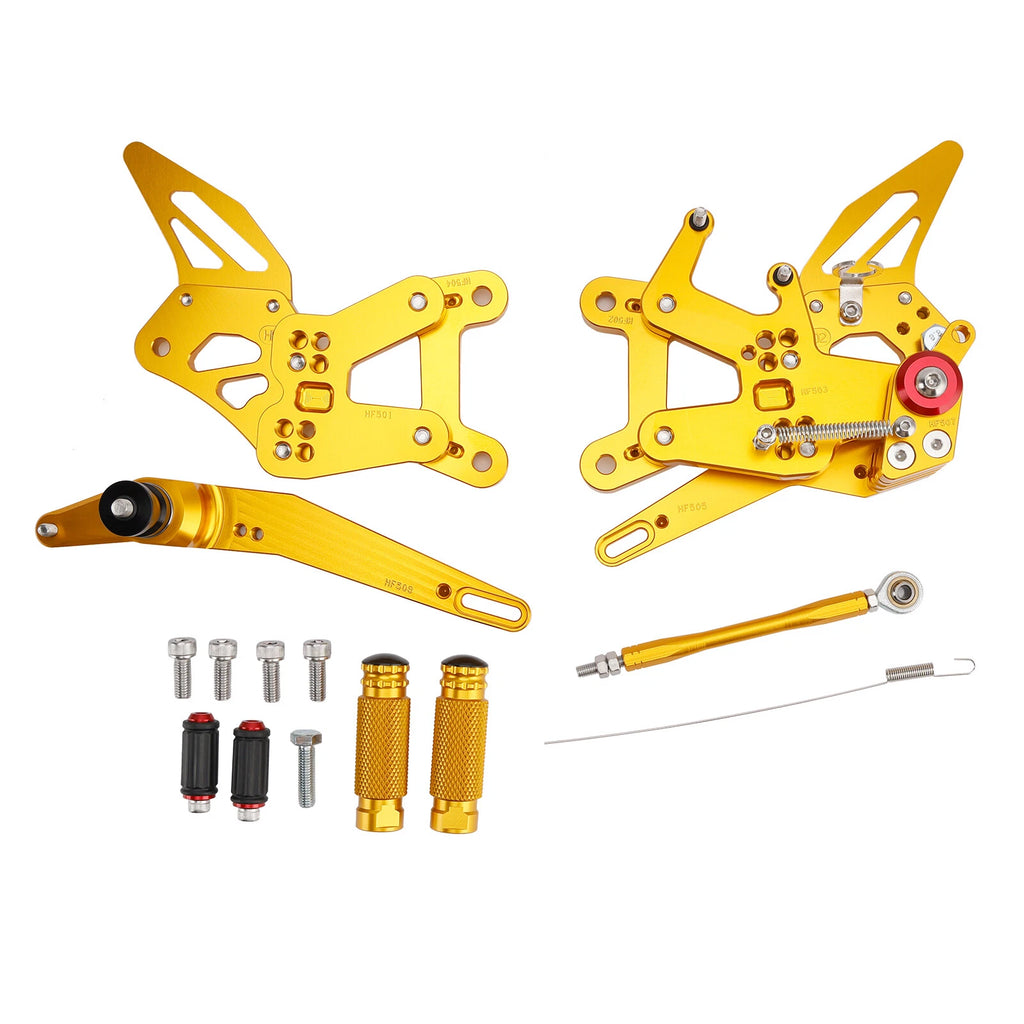 Adjustable Rearsets Foot Pegs for Honda CBR1000RR-R SP (2021–2025) A9