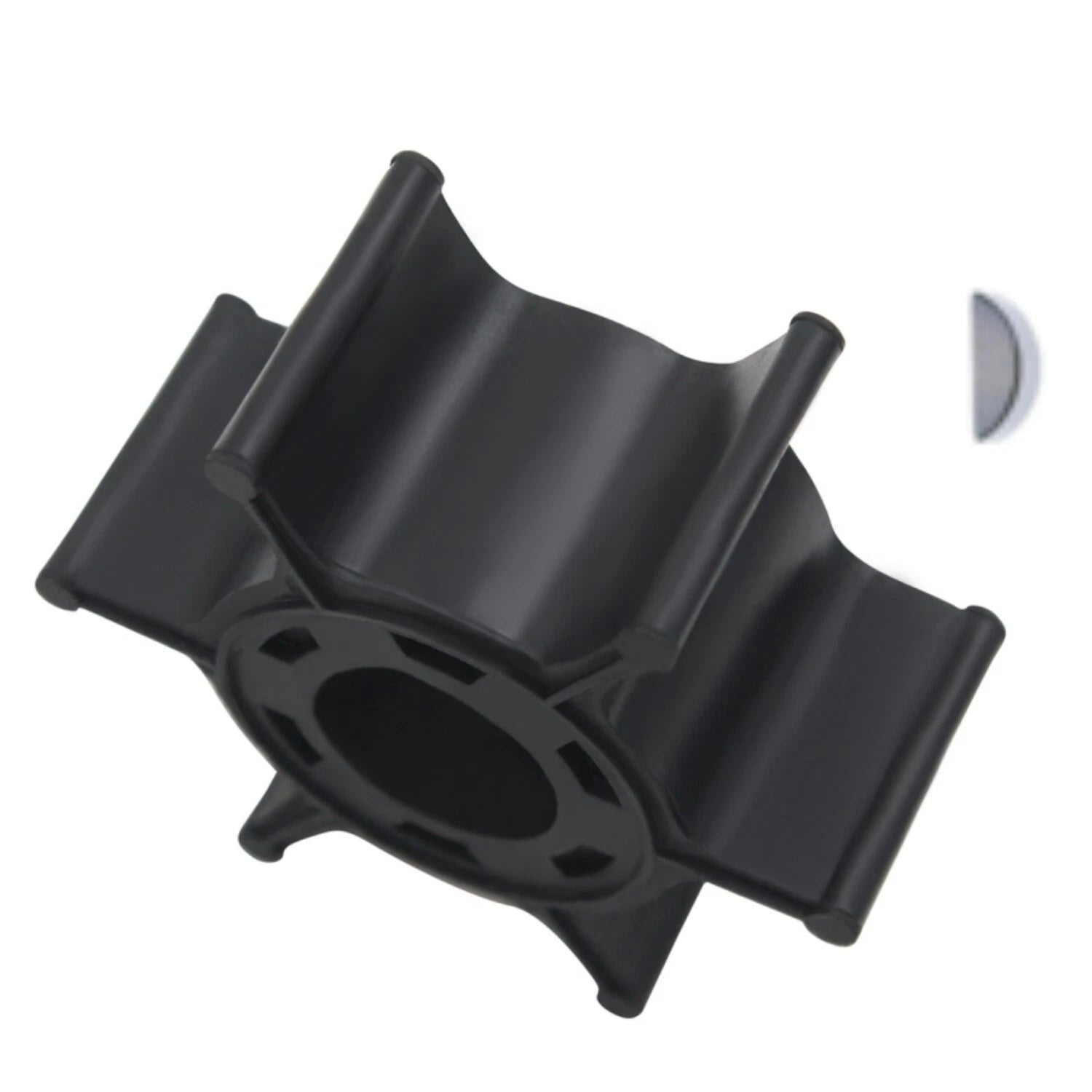 Water Pump Impeller for Yamaha Outboard 6HP 8HP 2-Stroke (6G1-44352-00)