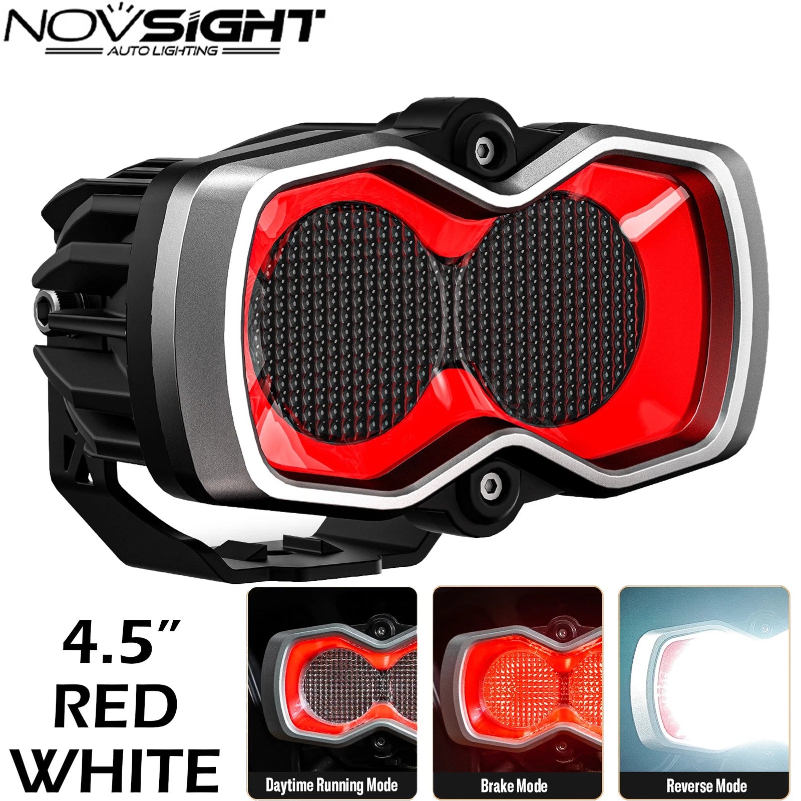 4.5" LED Work Light Bar Pod for Truck SUV (Offroad)