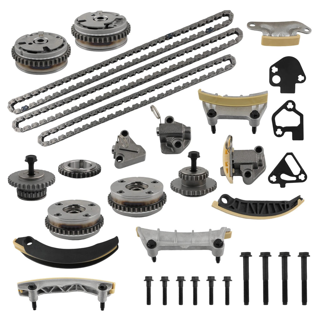 Engine Timing Chain Kit & VVT Sprocket Gears for Buick Enclave (2008–2017)