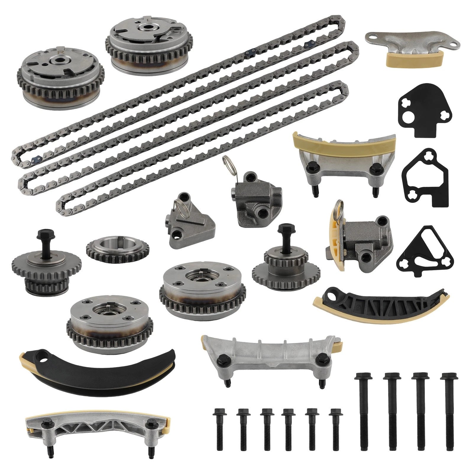Engine Timing Chain Kit & VVT Sprocket Gears for Buick Enclave (2008–2017)