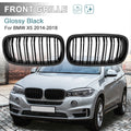 Glossy Black Front Kidney Grille for BMW X5 (2014–2018)