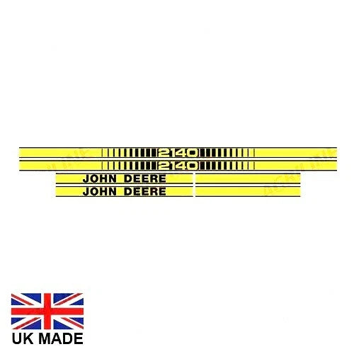 Decal Set for John Deere 2140 Tractor (1978–1982)