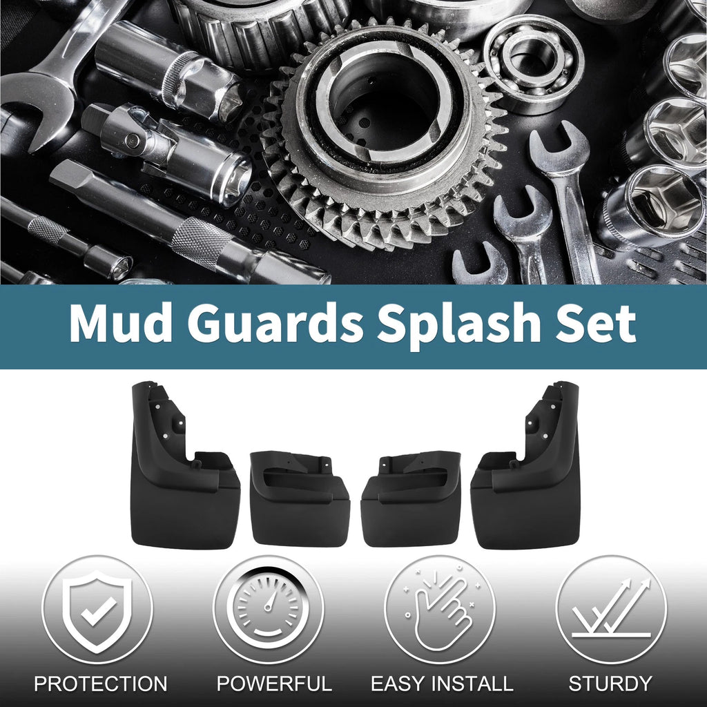 Mud Flaps Splash Guards for Toyota Land Cruiser LC80 (1990–1997)