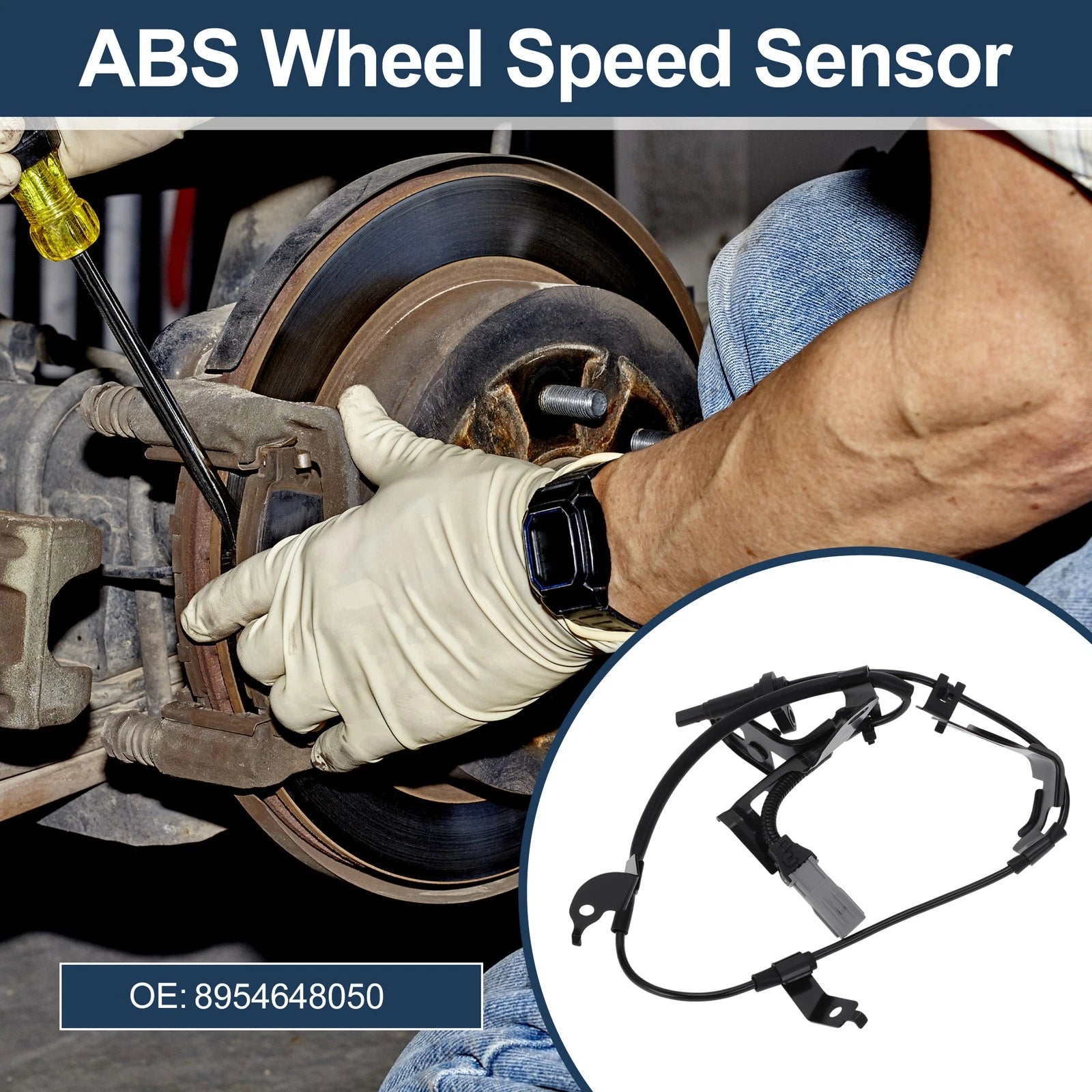 ABS Wheel Speed Sensor Replacement for Lexus RX350 (2010–2015) Rear Left