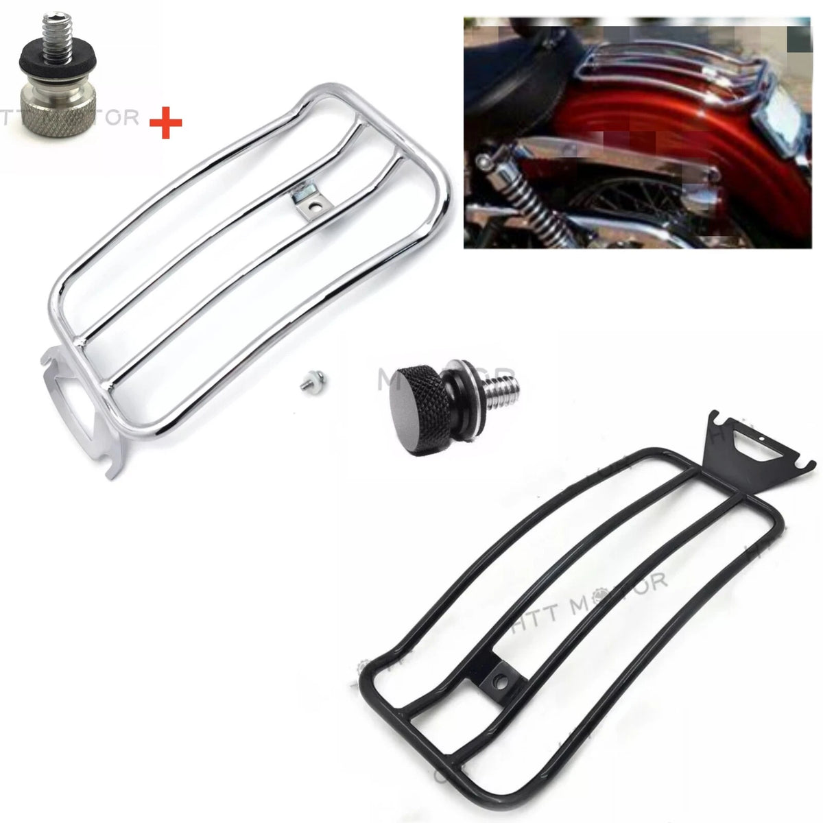 Luggage Rack & Bolt for Harley Davidson Touring FLHT FLTR (2014–2023)