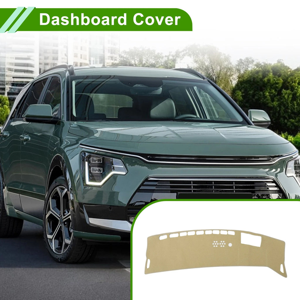 Dashboard Cover for Kia Niro (EV/PHEV/H EV) (2023–2025) Polyester Beige