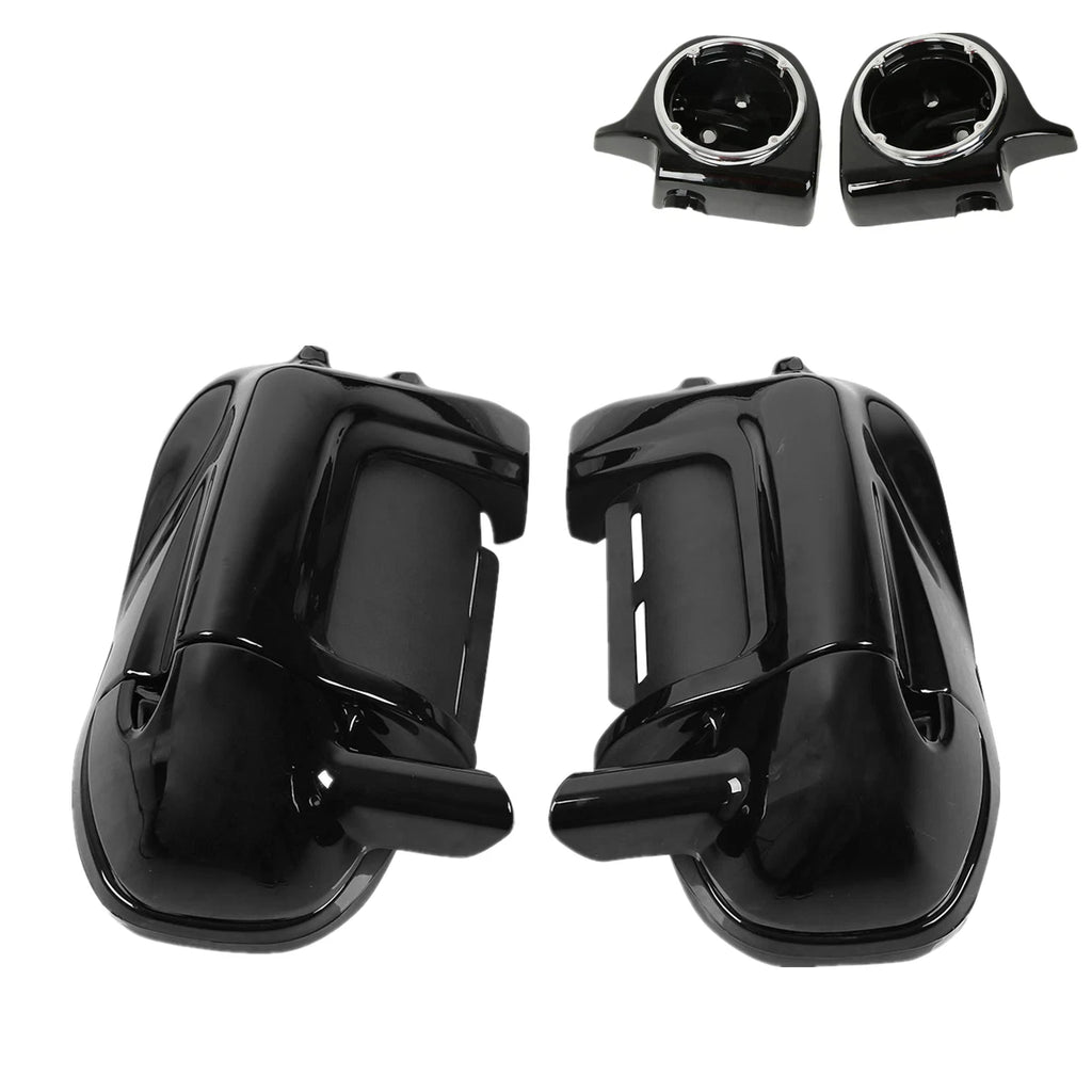 Lower Vented Leg 6.5" Speaker Pods for Harley Touring (2009–2013)