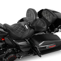 Driver Passenger Seat & Backrest for Harley Touring CVO Road Glide (2014–2023)
