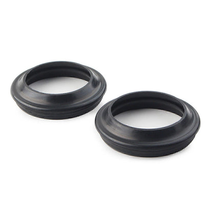 2X Front Fork Damper Shock Absorber Dust Seals for Motorcycle (39X52MM)