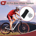 Bicycle Spokes Set 94mm Steel for 12G Wheel (1990–1990)