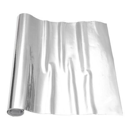 1X Silver Chrome Car Sticker Vinyl Decal for Universal Fit (12"x60")